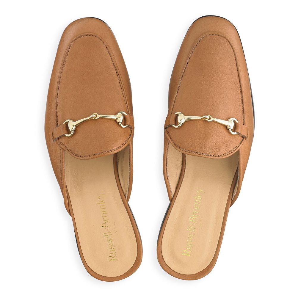 Russell & Bromley Backless Loafers Dam Bruna | QSHJL-5796