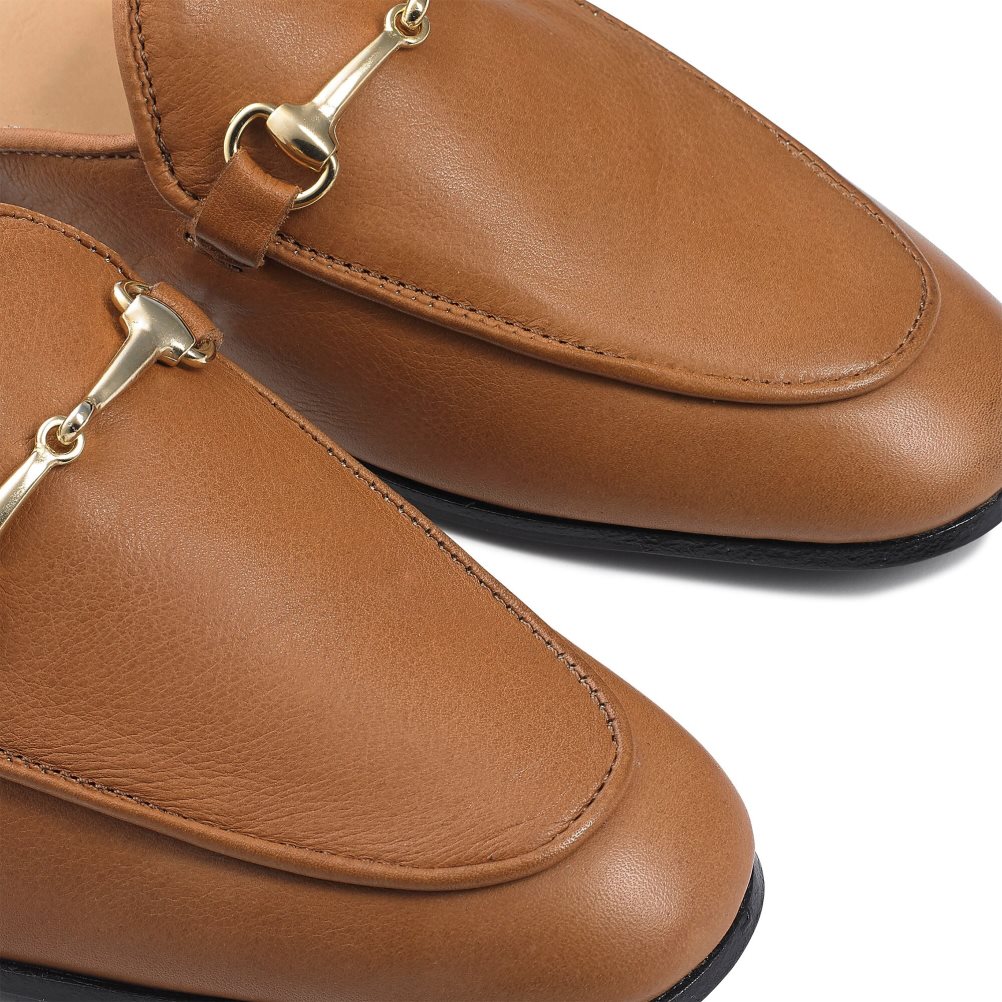 Russell & Bromley Backless Loafers Dam Bruna | QSHJL-5796