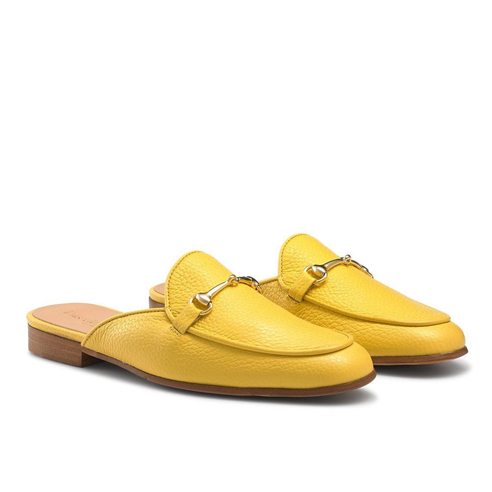 Russell & Bromley Backless Loafers Dam Gula | BYJOF-7059