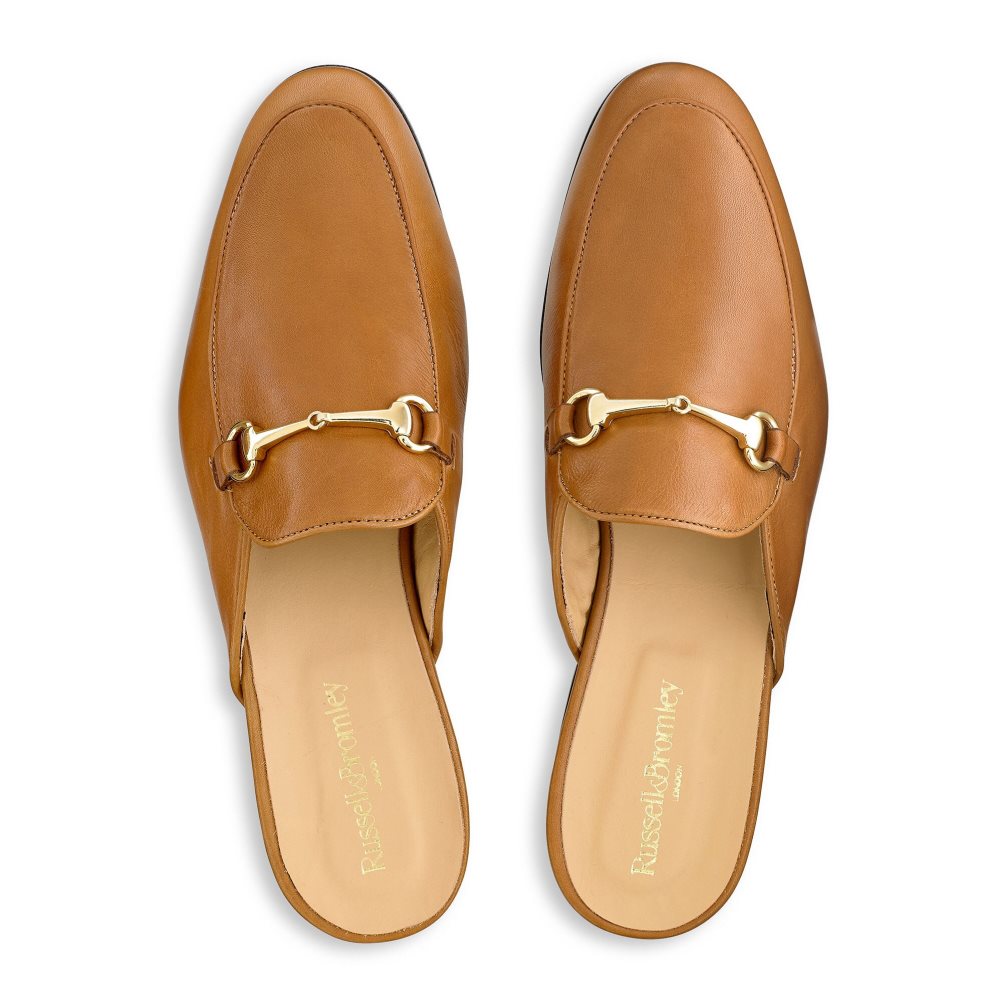 Russell & Bromley Backless Loafers Herr Bruna | INQPH-7850