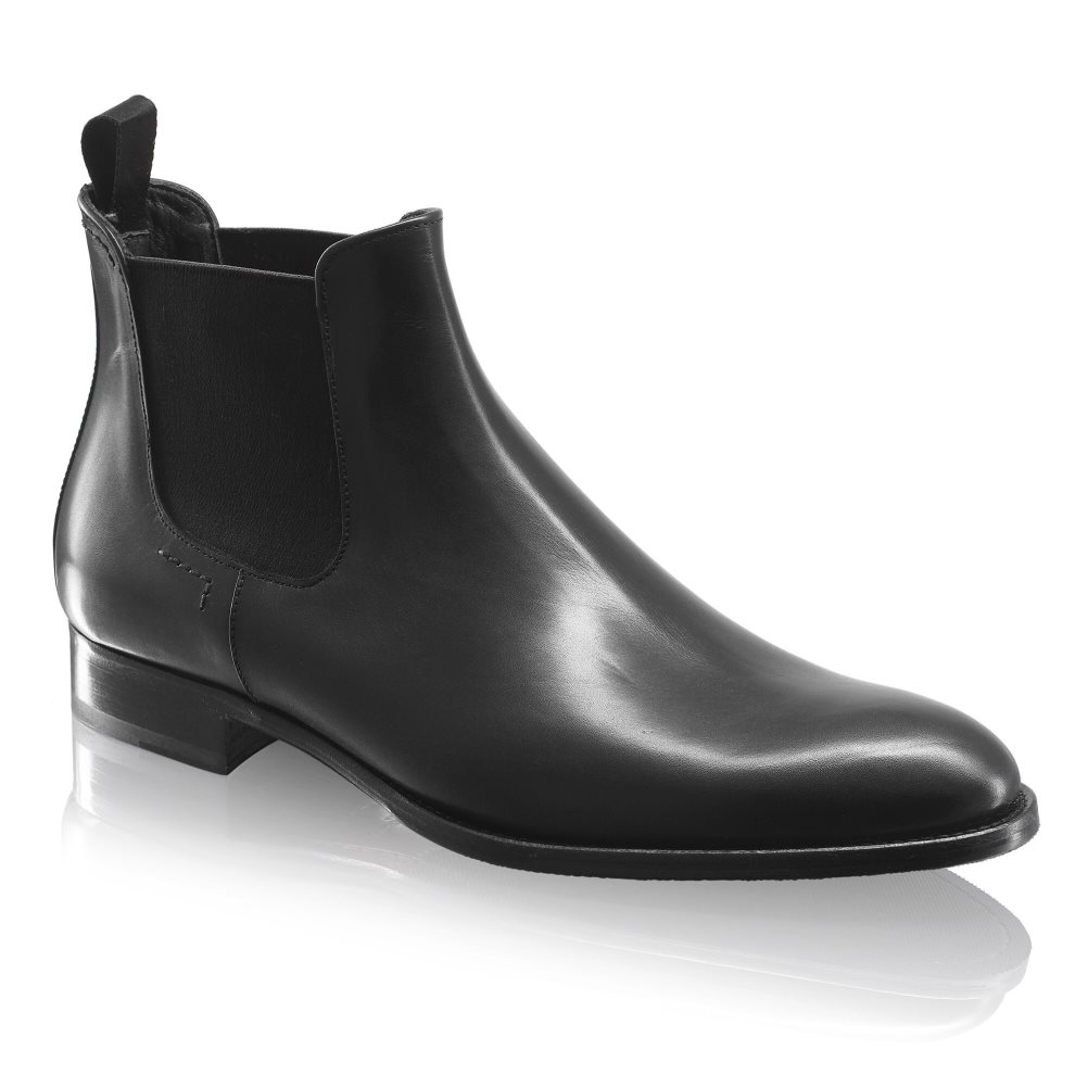 Russell & Bromley Beechwood Klassiska Chelsea Stövlar Herr Svarta | DCIXU-9648