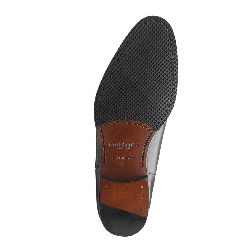 Russell & Bromley Beechwood Klassiska Chelsea Stövlar Herr Svarta | DCIXU-9648