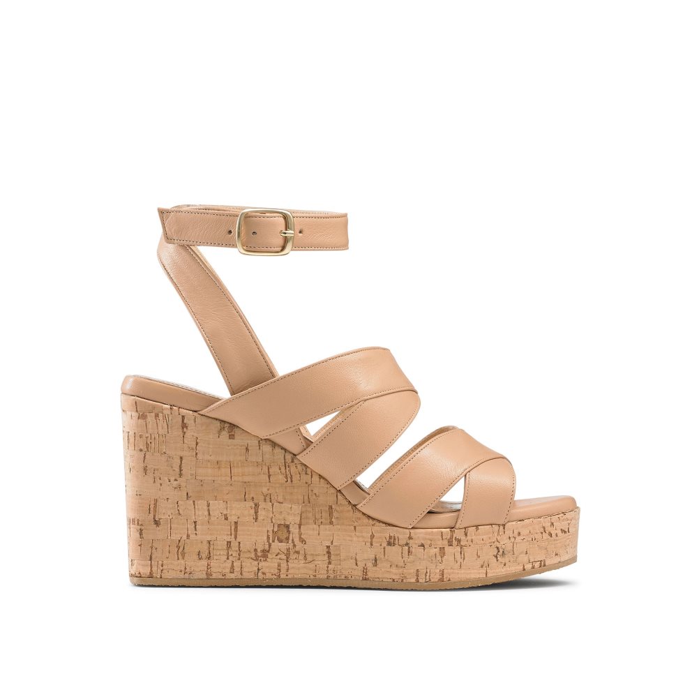 Russell & Bromley Bliss Snörade Kilklack Dam Beige | YPUBX-2894