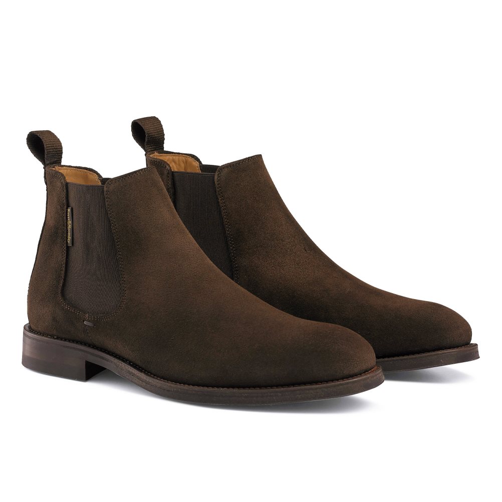 Russell & Bromley Burlington Chelsea Stövlar Herr Mörkbruna | COGLN-3876