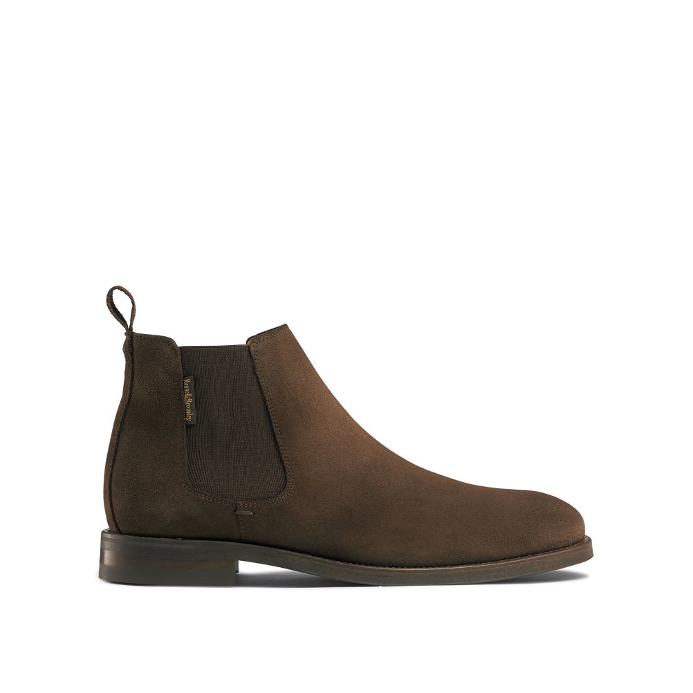 Russell & Bromley Burlington Chelsea Stövlar Herr Mörkbruna | COGLN-3876