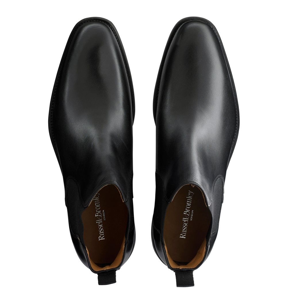 Russell & Bromley Burlington Chelsea Stövlar Herr Svarta | KXRJY-3124