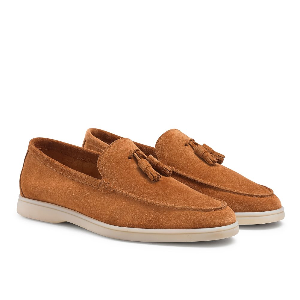Russell & Bromley Cambria Tassel Loafers Herr Bruna | YXKZM-1438