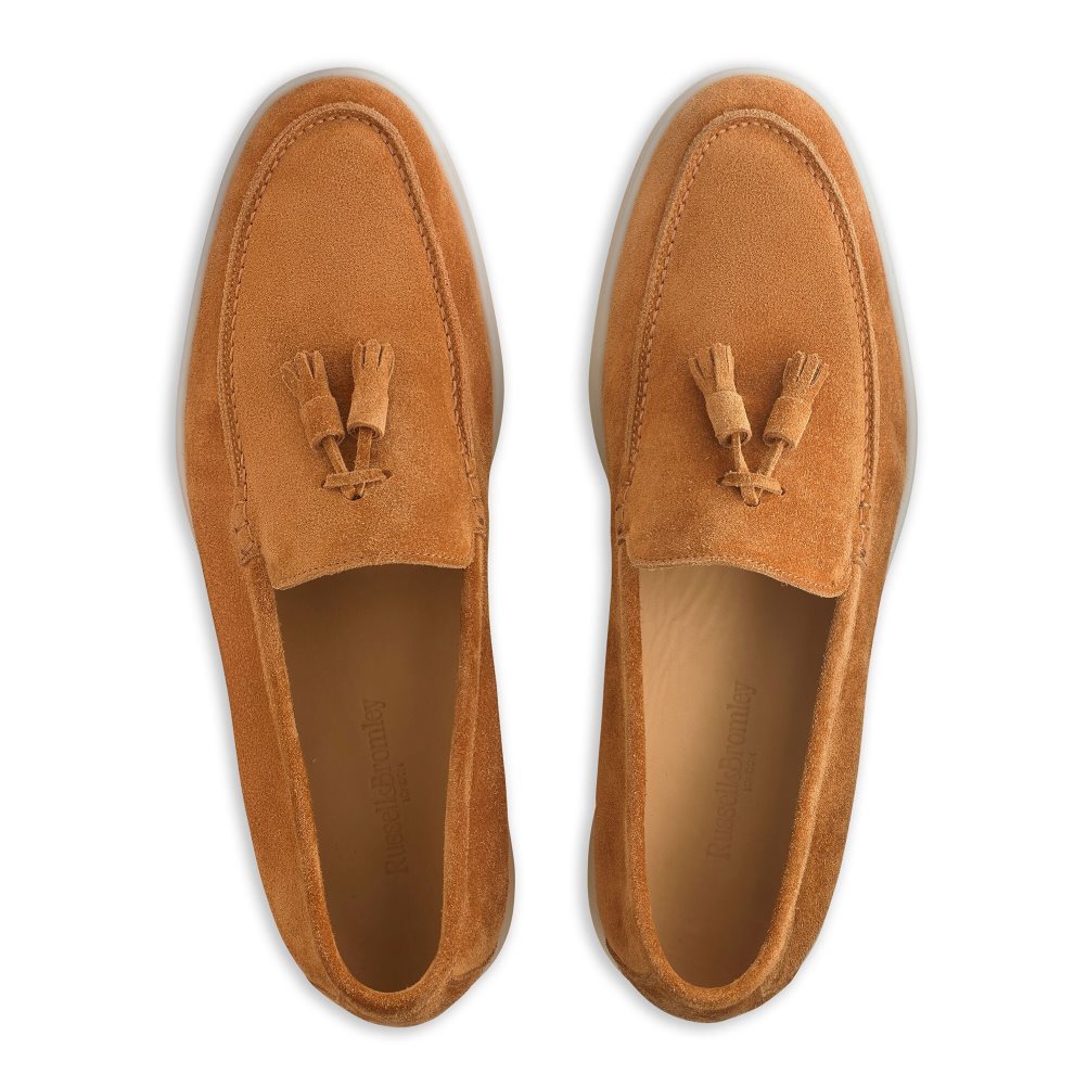 Russell & Bromley Cambria Tassel Loafers Herr Bruna | YXKZM-1438