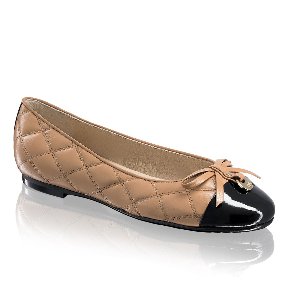 Russell & Bromley Charming Quilted Ballerina Dam Bruna | VPSXL-4853