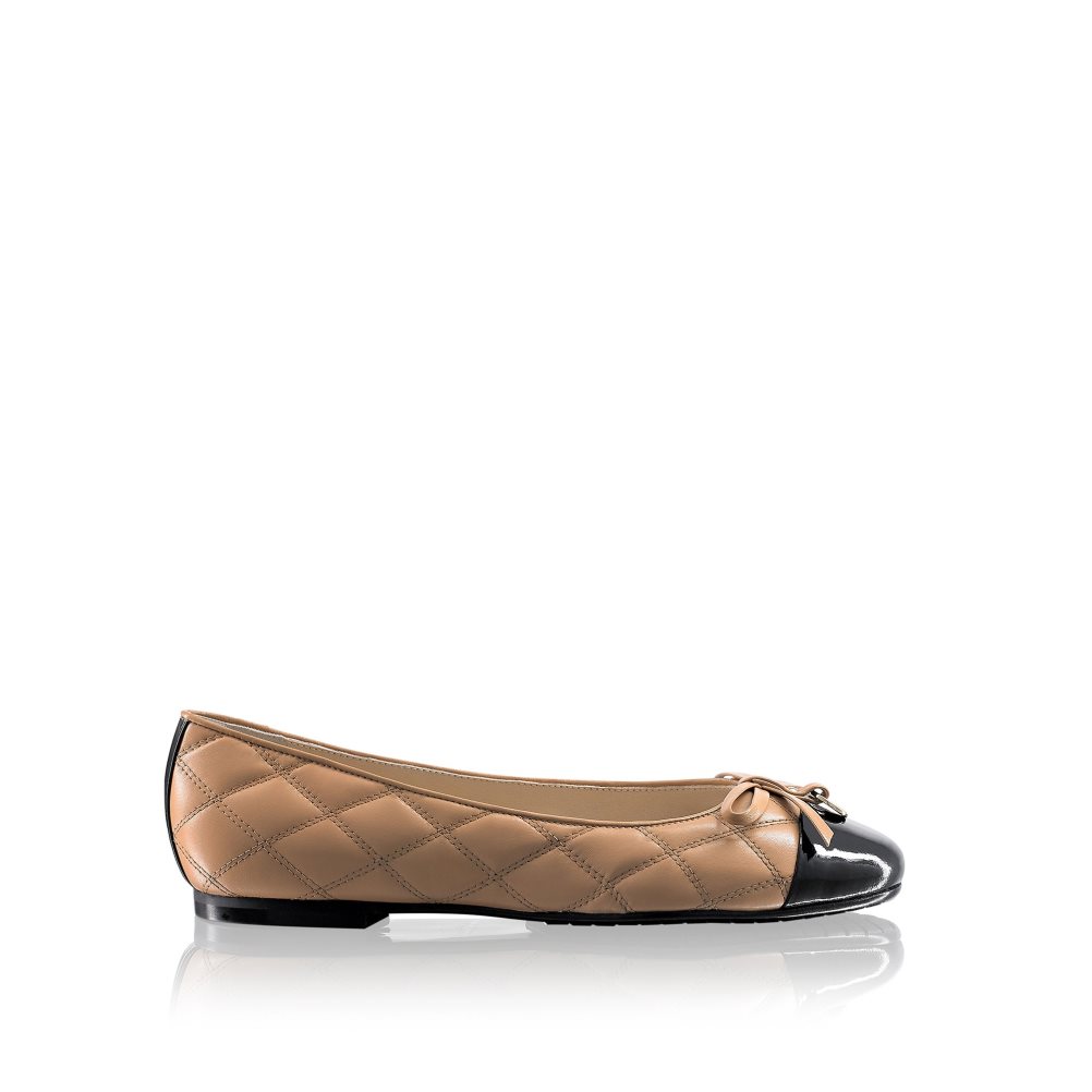 Russell & Bromley Charming Quilted Ballerina Dam Bruna | VPSXL-4853