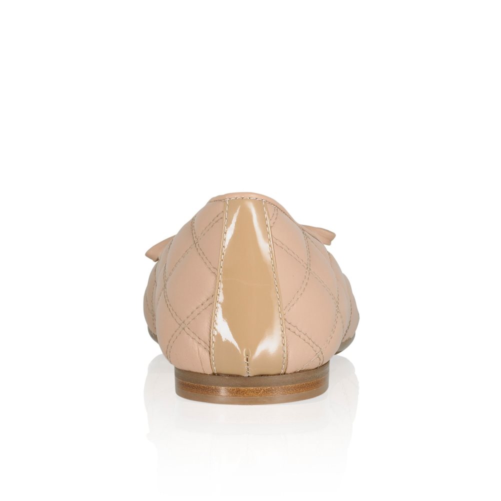 Russell & Bromley Charming Quilted Ballerina Dam Rosa | ZYQPL-2810