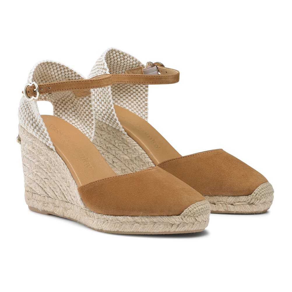 Russell & Bromley Coco-hi Espadrille Kilklack Dam Bruna | IOJHW-8391