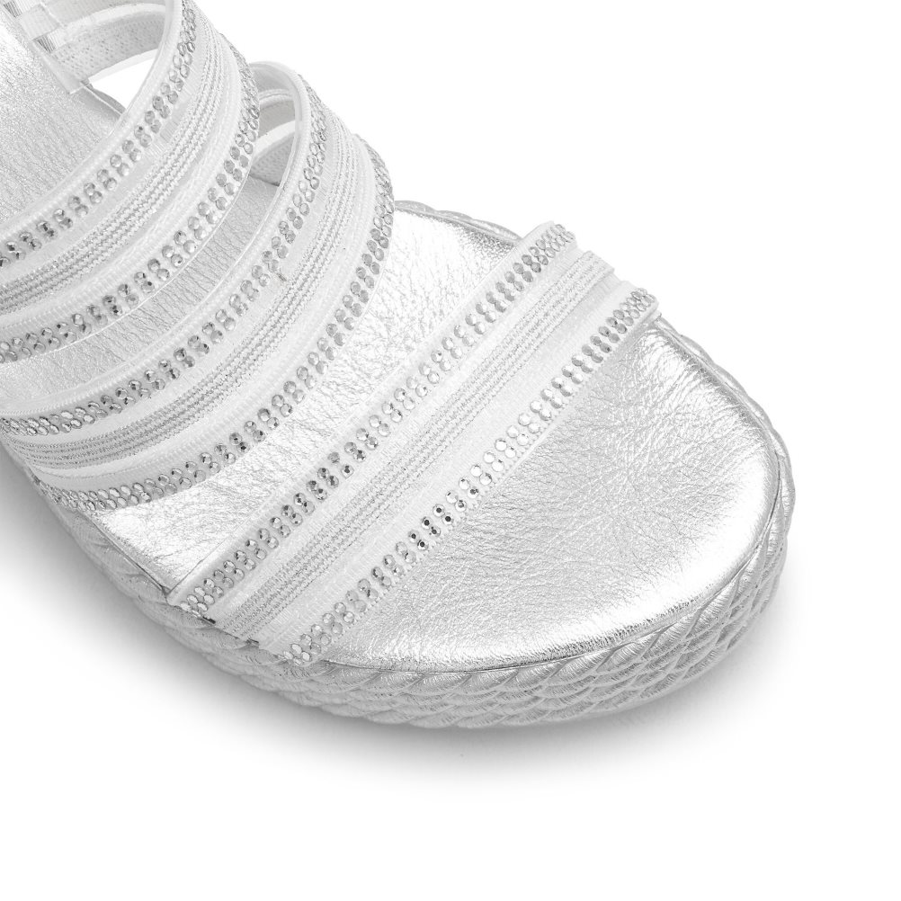 Russell & Bromley Cosmic Triple Rem Kilklack Dam Silver | CHZUP-2783