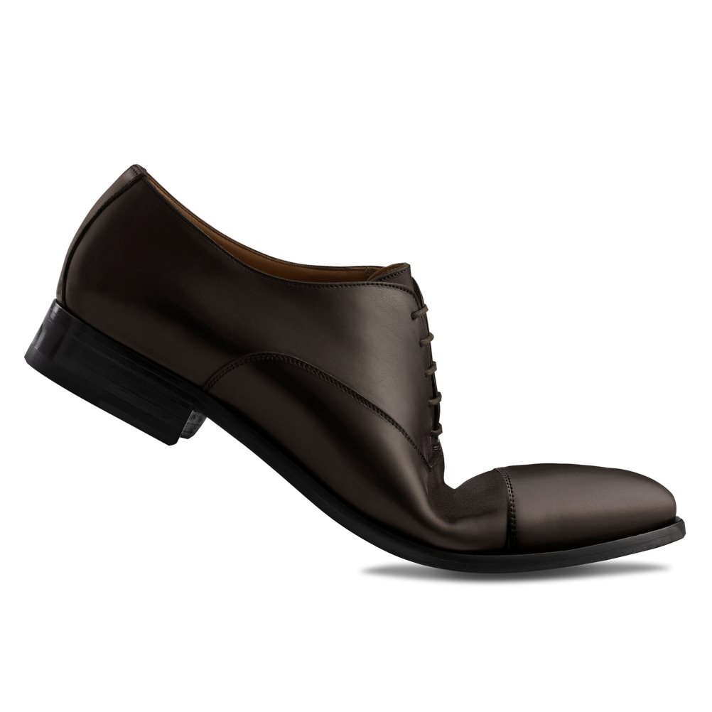 Russell & Bromley Cumulus Tå-cap Oxford Formella Skor Herr Choklad | HXPWA-7183