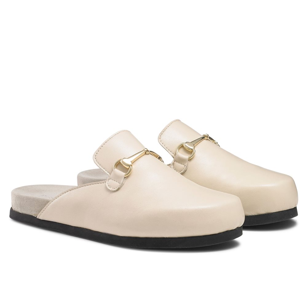 Russell & Bromley Dellacasa Snaffle Loafers Dam Beige | GQLET-6902