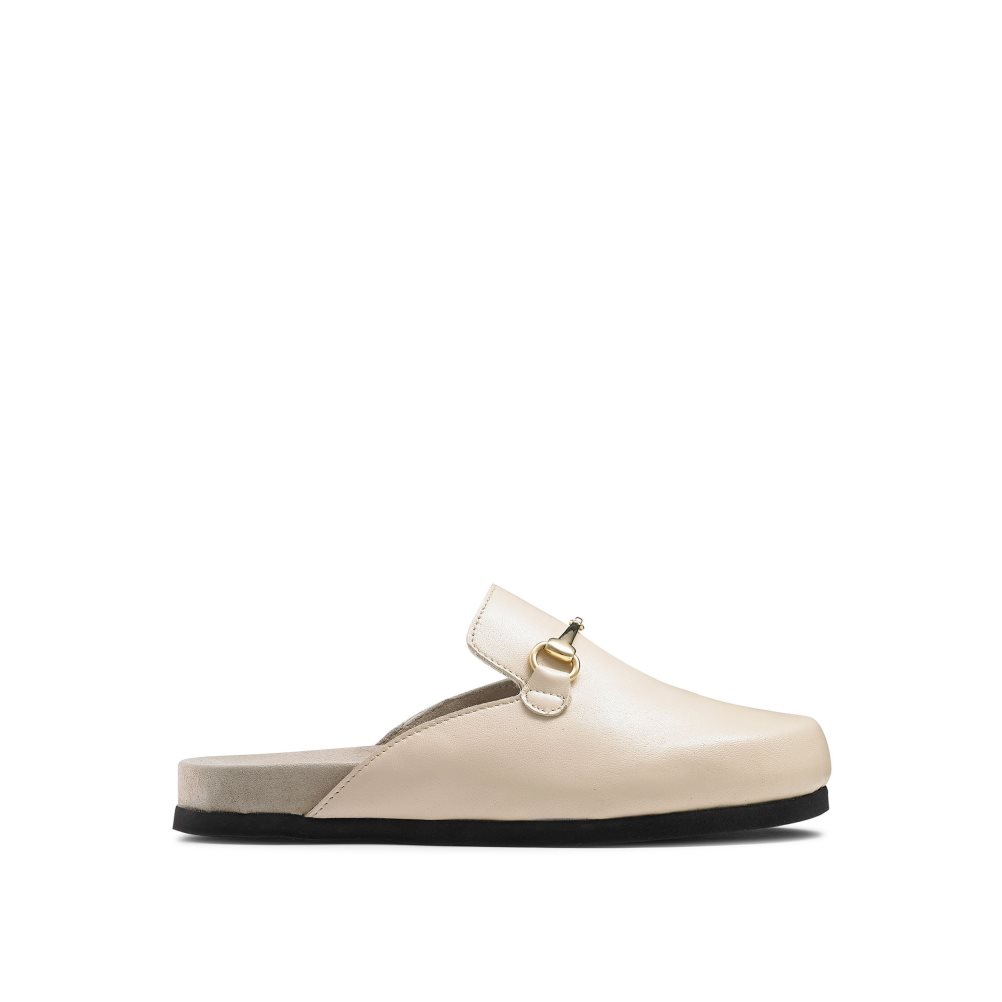 Russell & Bromley Dellacasa Snaffle Loafers Dam Beige | GQLET-6902
