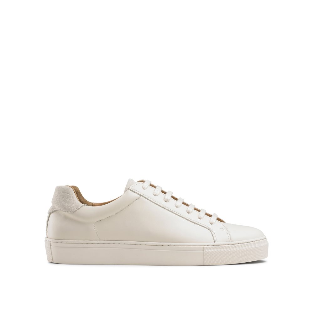 Russell & Bromley Downfield Derby Spets Up Sneakers Herr Grädde | LMQTV-8715