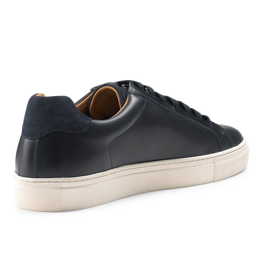 Russell & Bromley Downfield Derby Spets Up Sneakers Herr Marinblå | RGXMD-3410