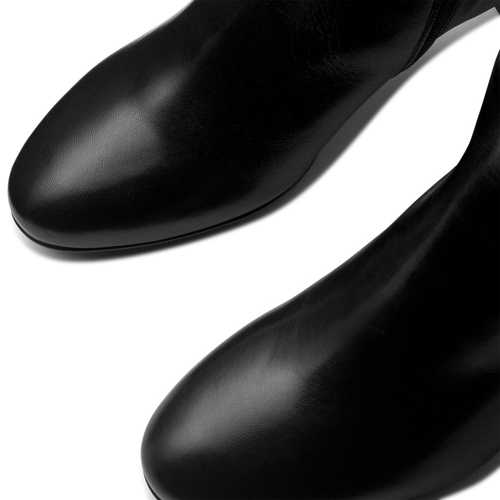 Russell & Bromley Dressage Knähöga Stövlar Dam Svarta | NVRZP-7380