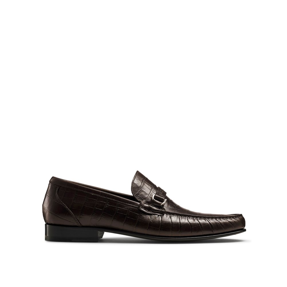 Russell & Bromley Elite Slip On Mockasiner Herr Choklad | FXIVK-5409
