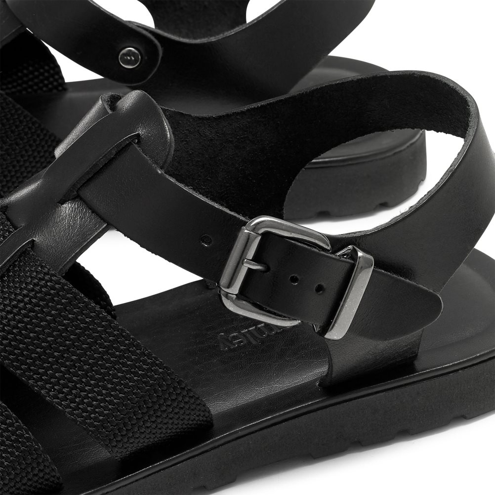 Russell & Bromley Fab Fisher Casual Skor Herr Svarta | OAQYD-5480