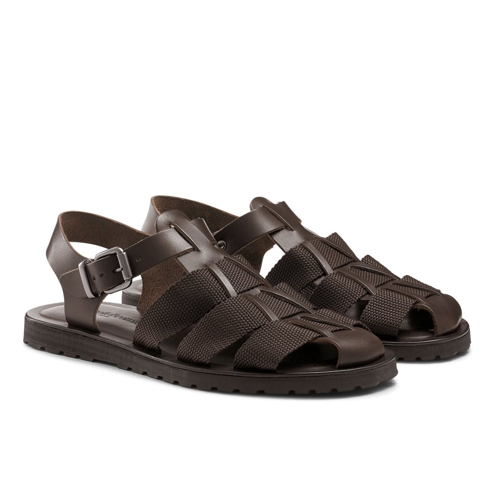 Russell & Bromley Fab Fisher Casual Skor Herr Choklad | VONLB-3751