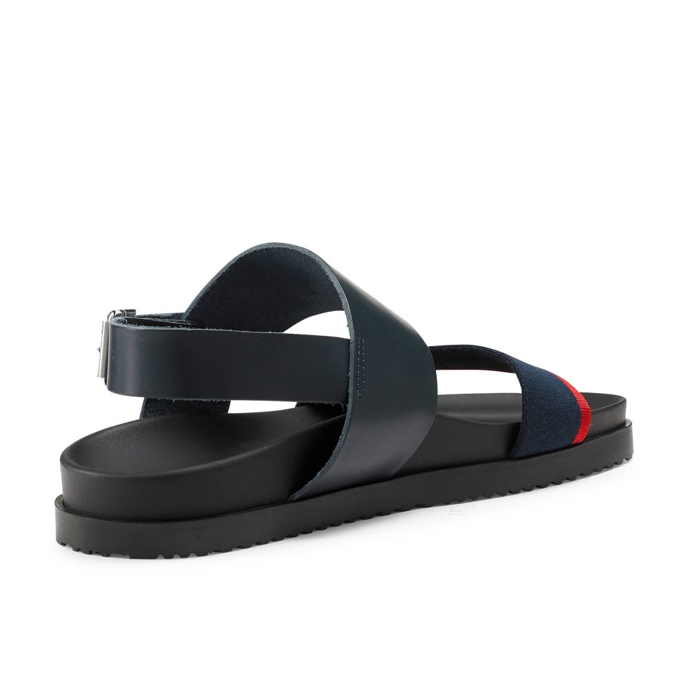 Russell & Bromley Fab Track Back-Sandaler Med Rem Herr Marinblå | JYROU-8160