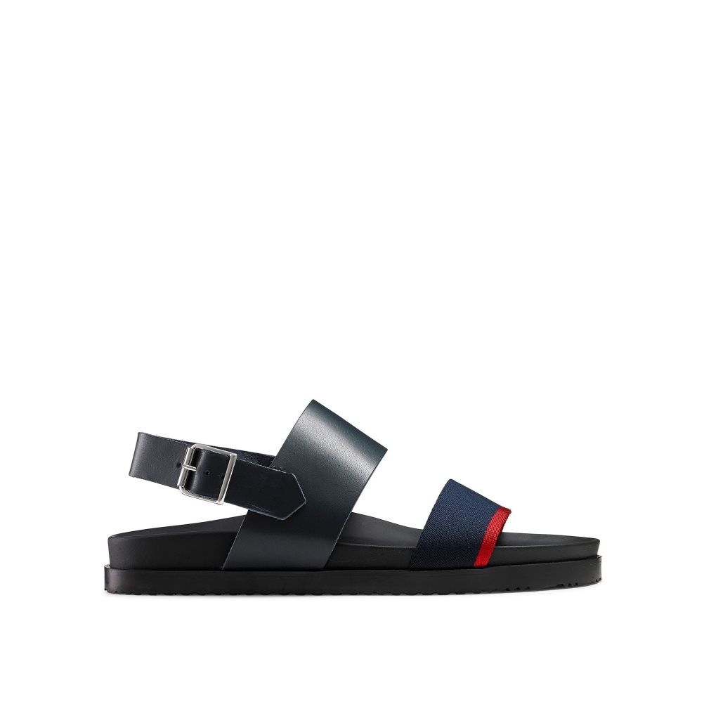 Russell & Bromley Fab Track Back-Sandaler Med Rem Herr Marinblå | JYROU-8160