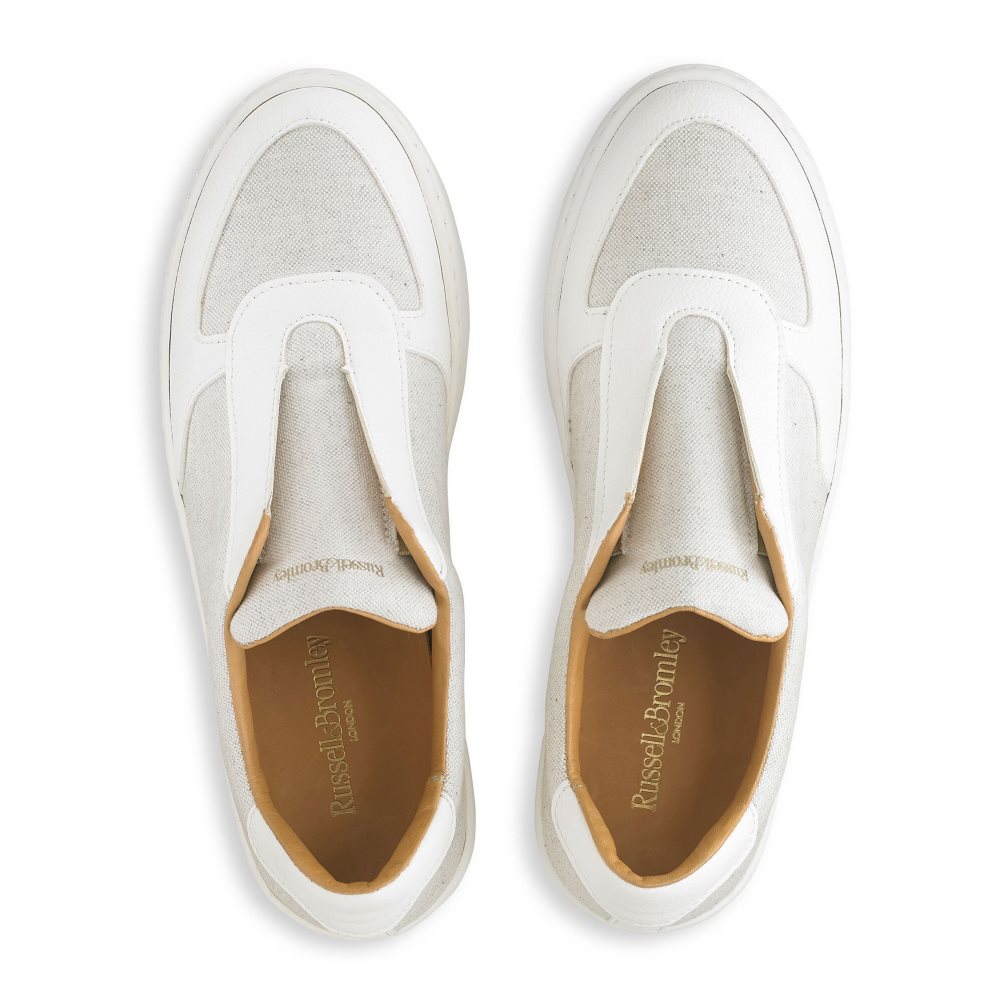 Russell & Bromley Fifth Ave Eco Laceless Sneakers Dam Vita | LWCGD-6352