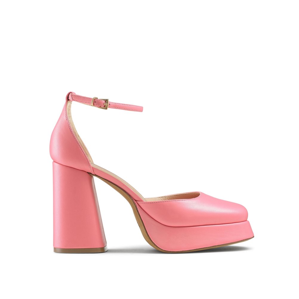 Russell & Bromley Flawless Extreme Platform Sandaler Klack Dam Rosa | YXJES-4512