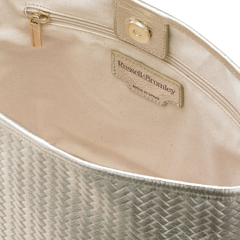 Russell & Bromley Getaway Soft Grab Toteväska Dam Guld | OYTWJ-4357