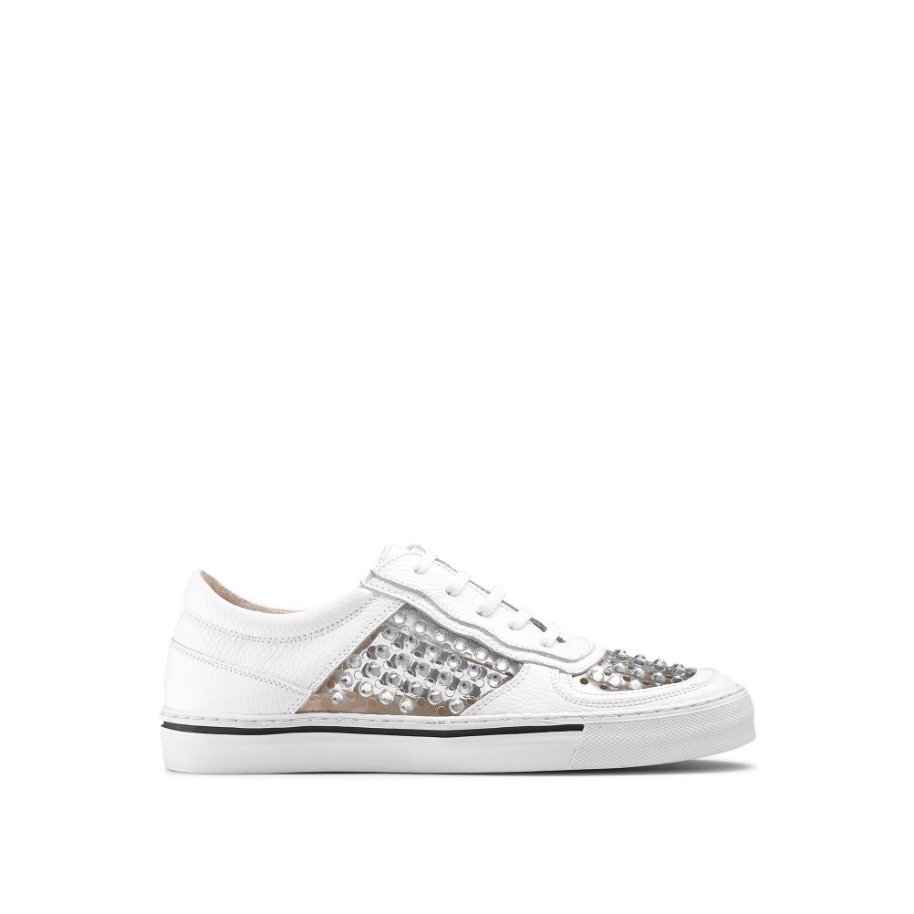 Russell & Bromley Glossy Perspex Sneakers Dam Vita | GRVCY-2485
