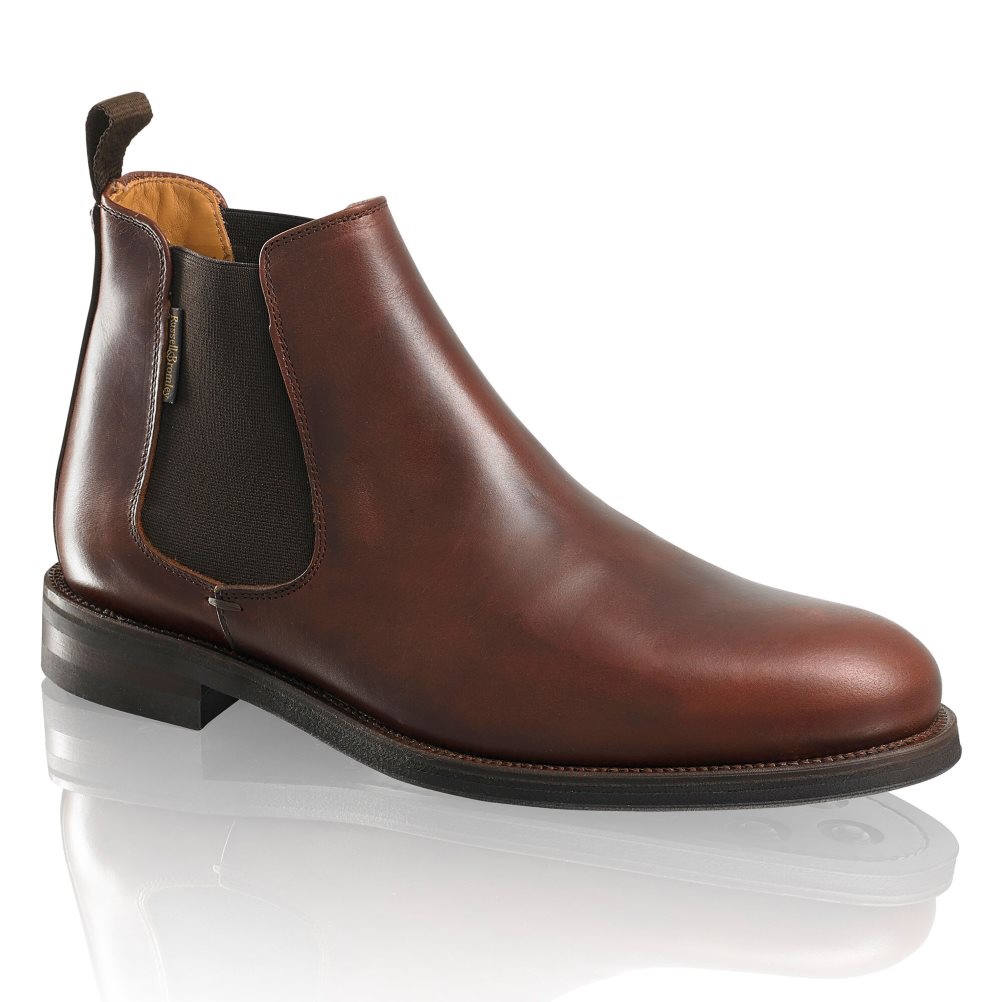 Russell & Bromley Guildford Chelsea Stövlar Herr Mörkbruna | NGJLQ-4123