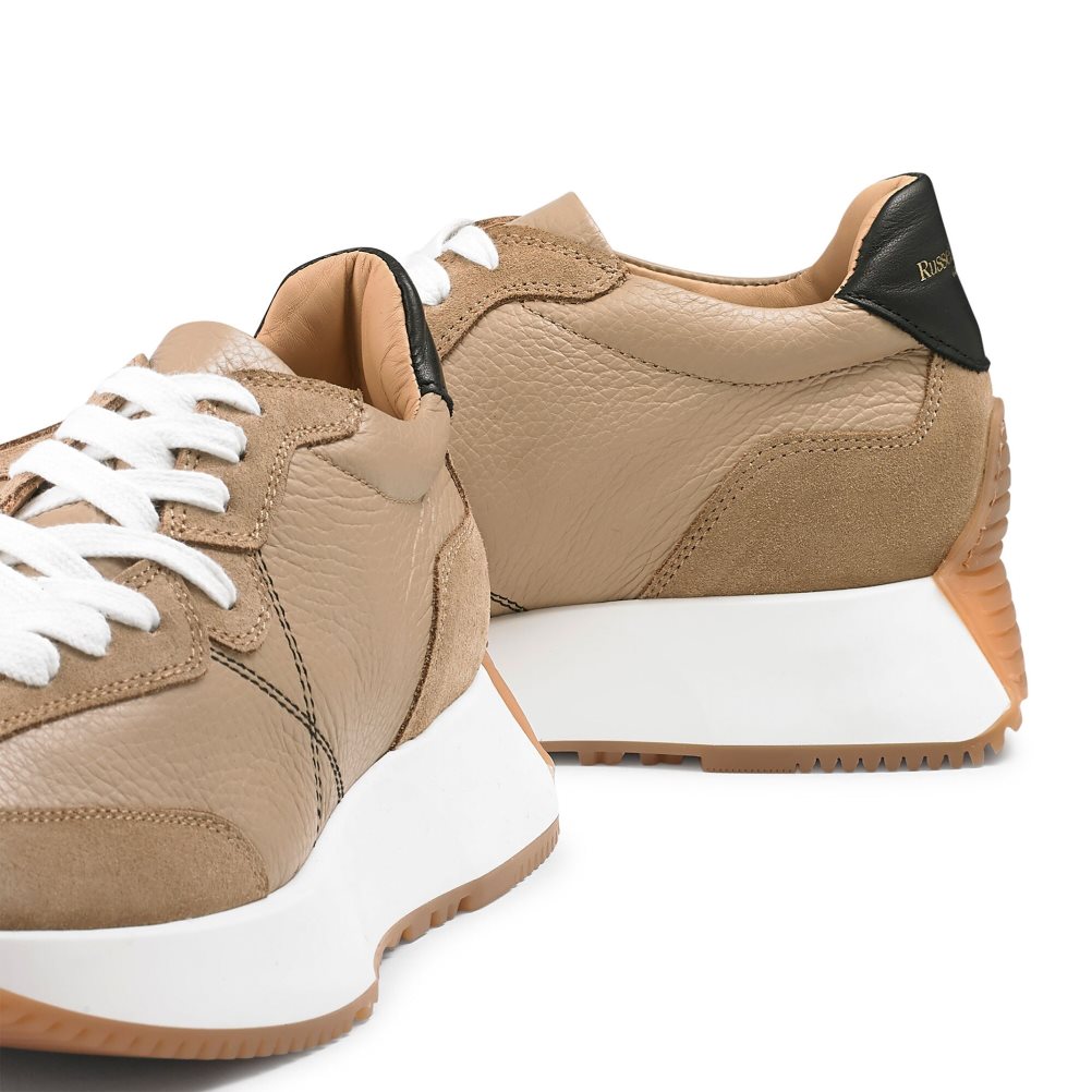 Russell & Bromley Hourglass Flared Sole Sneakers Dam Bruna | EZTQM-0796