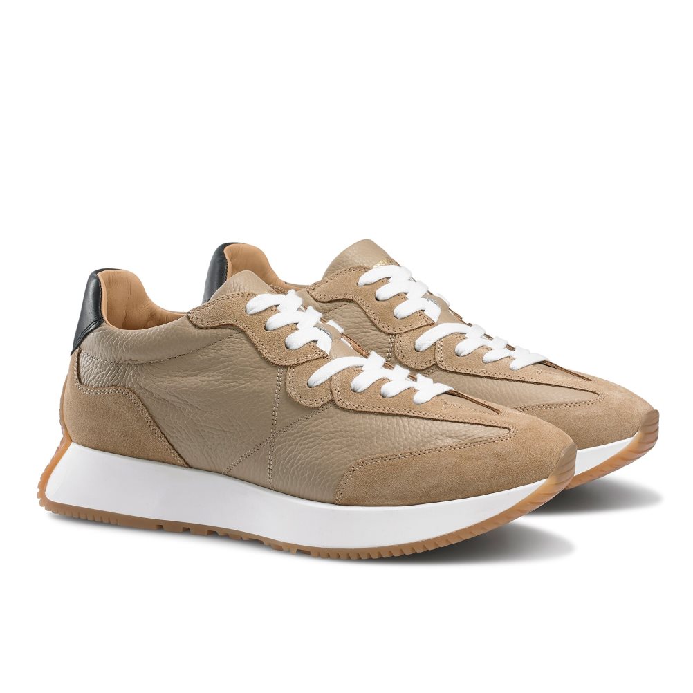 Russell & Bromley Hourglass M Flared Sole Sneakers Herr Ljusbruna | ELJCM-2769