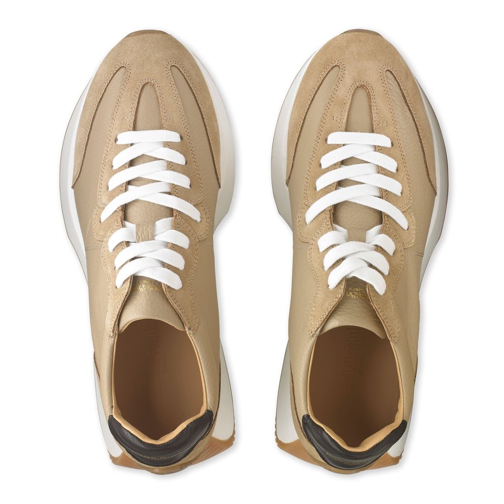Russell & Bromley Hourglass M Flared Sole Sneakers Herr Ljusbruna | ELJCM-2769