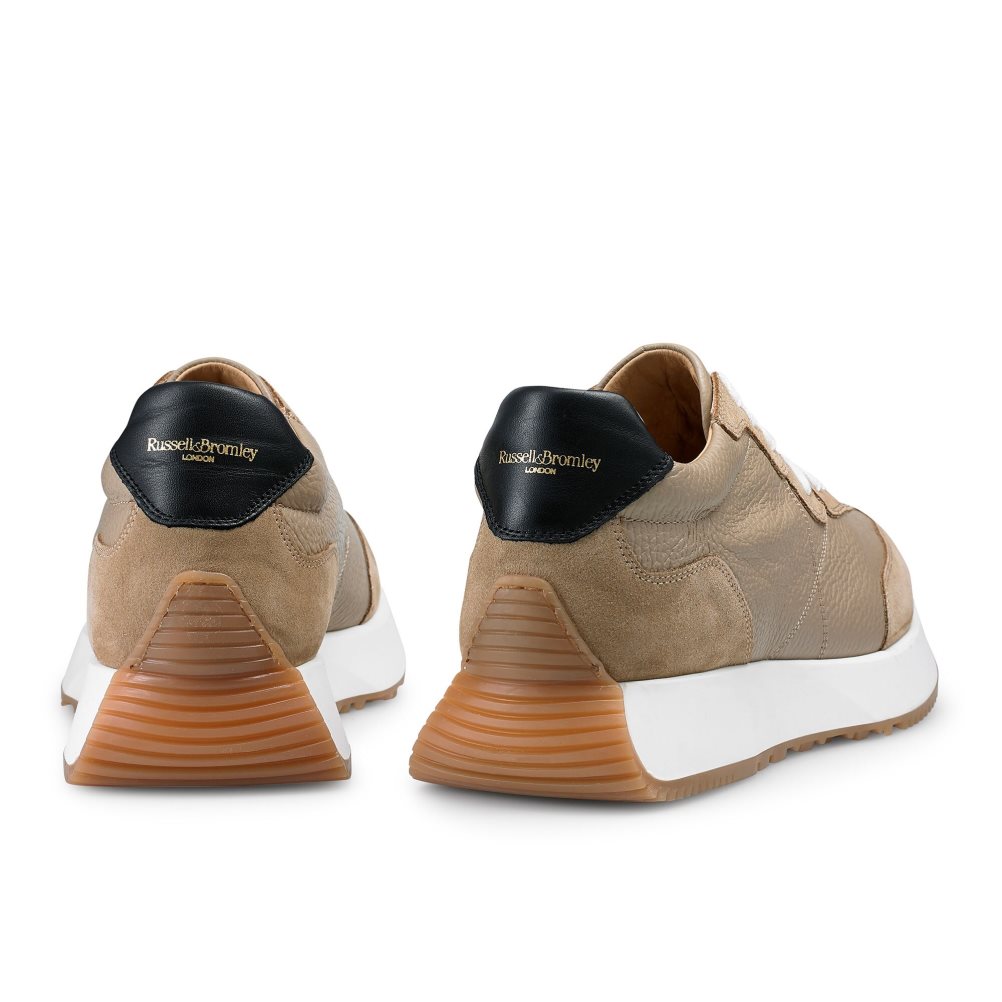 Russell & Bromley Hourglass M Flared Sole Sneakers Herr Ljusbruna | ELJCM-2769
