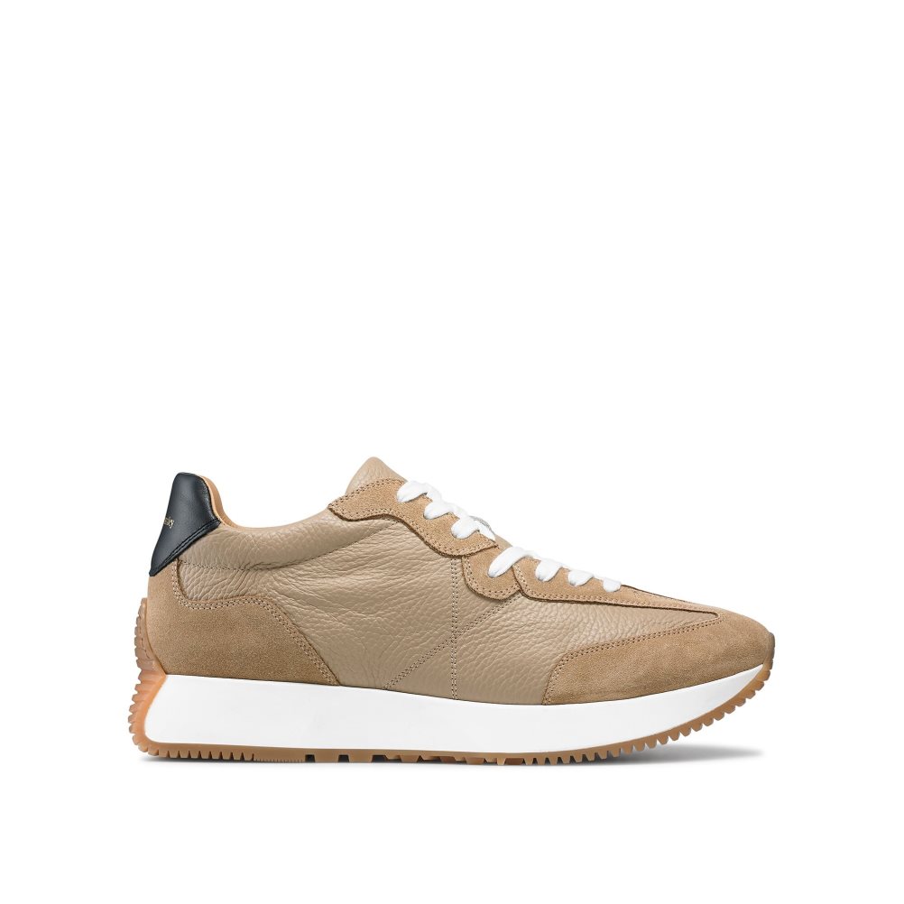 Russell & Bromley Hourglass M Flared Sole Sneakers Herr Ljusbruna | ELJCM-2769