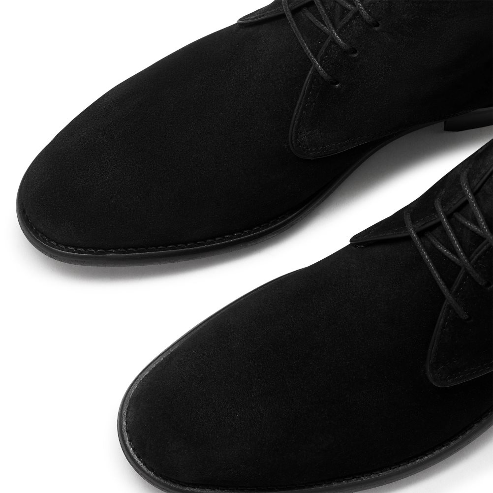 Russell & Bromley Klassiska Ökenboots Herr Svarta | PWSUL-8751