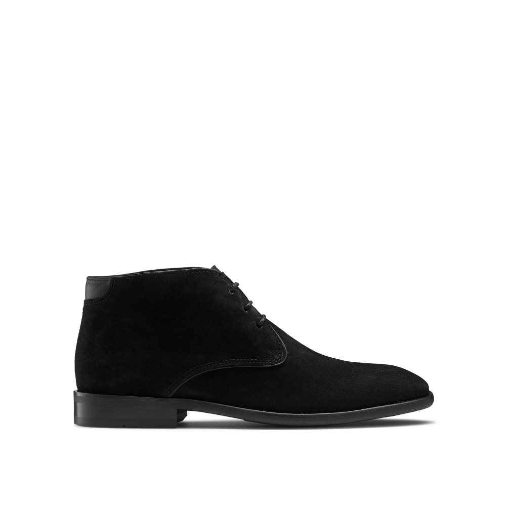 Russell & Bromley Klassiska Ökenboots Herr Svarta | PWSUL-8751