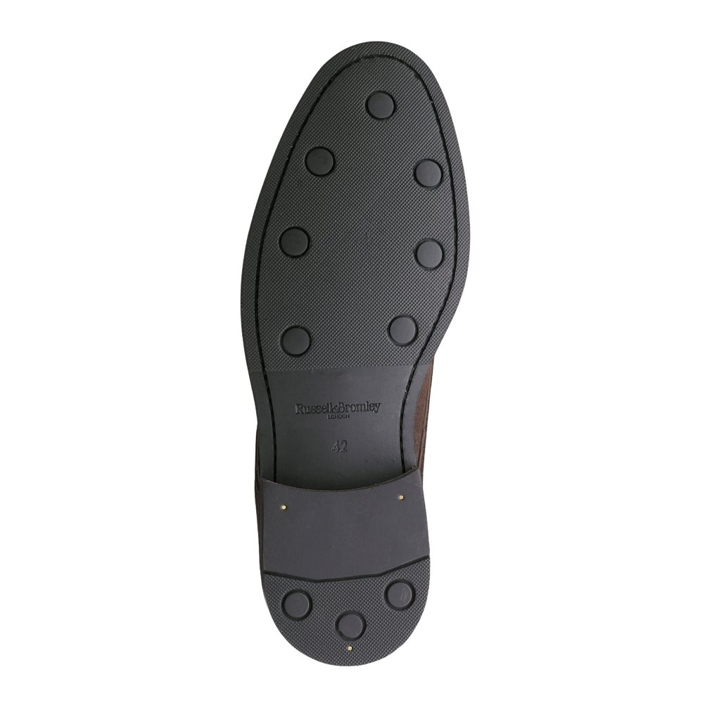Russell & Bromley Klassiska Ökenboots Herr Choklad | XJUKO-3167