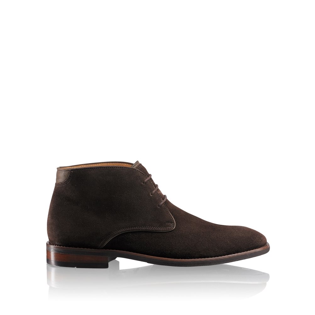 Russell & Bromley Klassiska Ökenboots Herr Choklad | XJUKO-3167