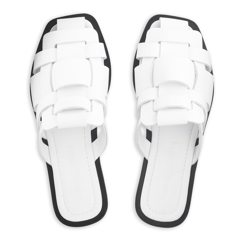 Russell & Bromley Ko Samui Fisherman Platta Sandaler Dam Vita | WEAGF-9841