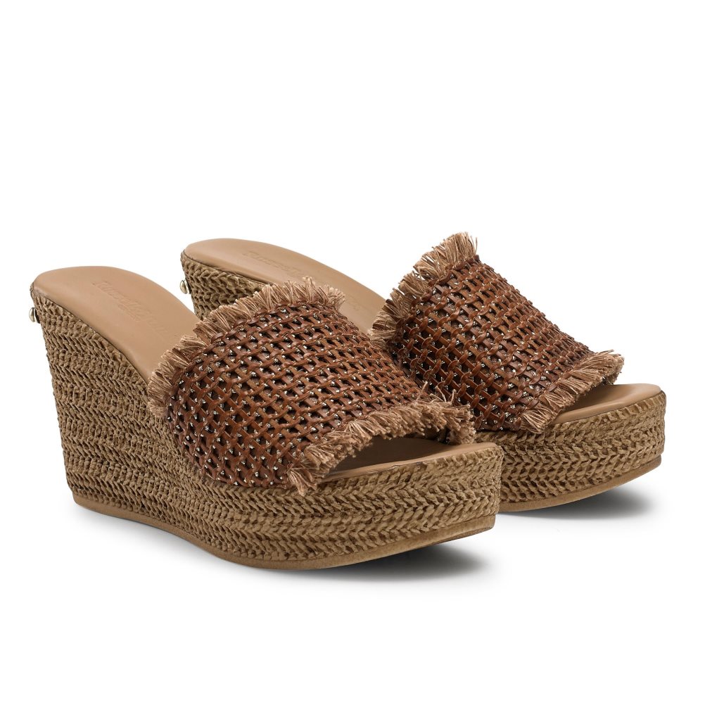 Russell & Bromley Libertine Weave Kilklack Dam Bruna | EOAVU-4309