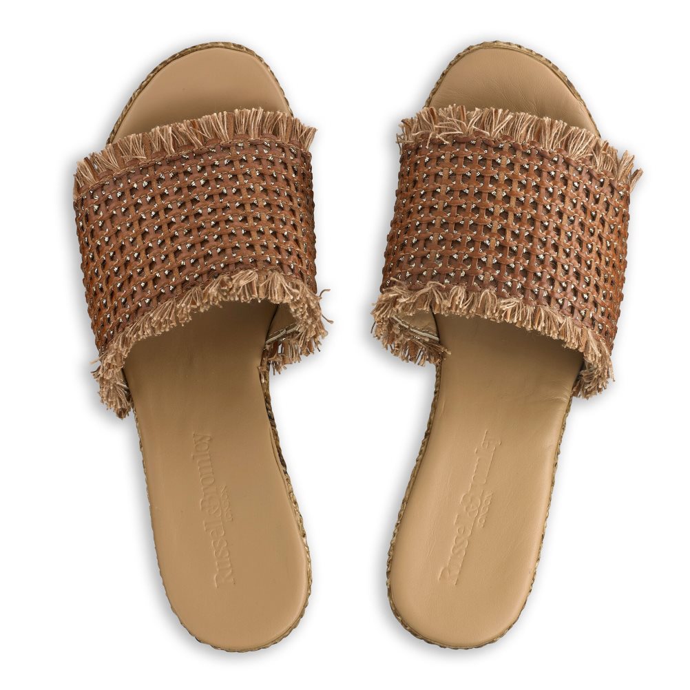 Russell & Bromley Libertine Weave Kilklack Dam Bruna | EOAVU-4309