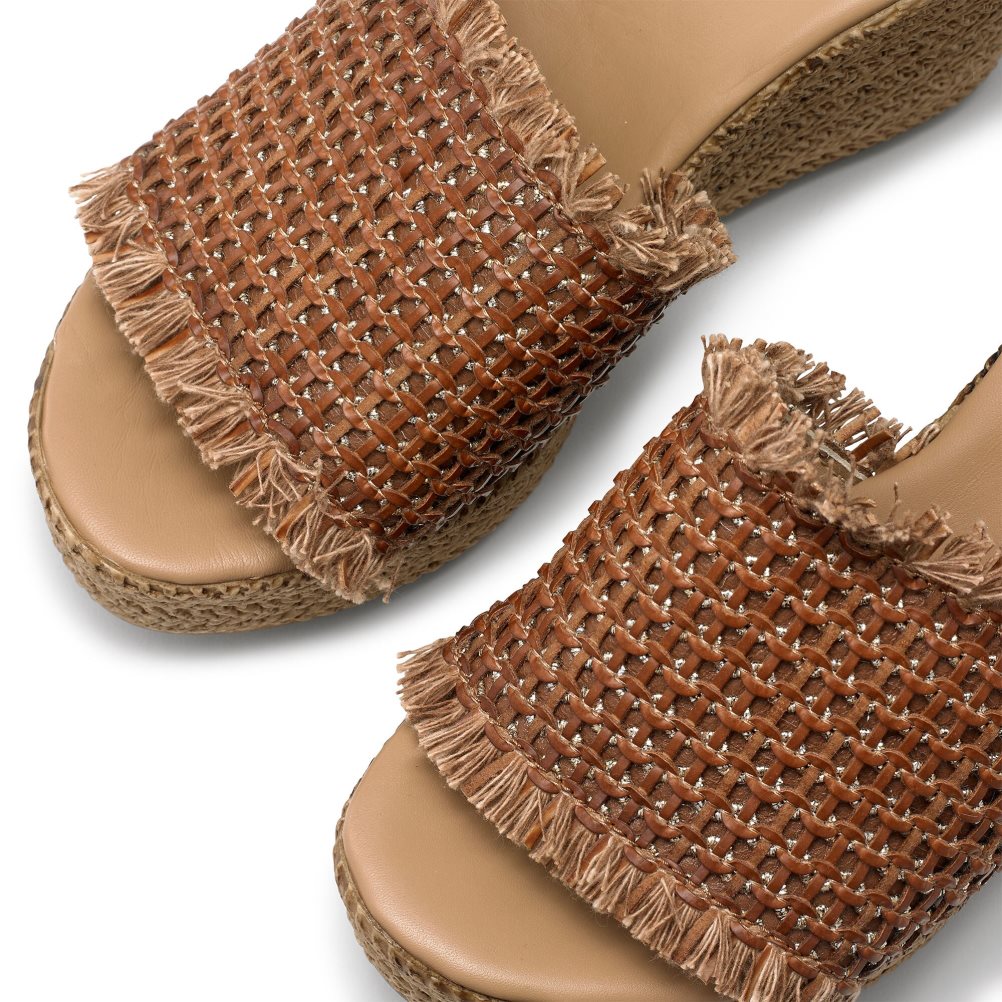Russell & Bromley Libertine Weave Kilklack Dam Bruna | EOAVU-4309