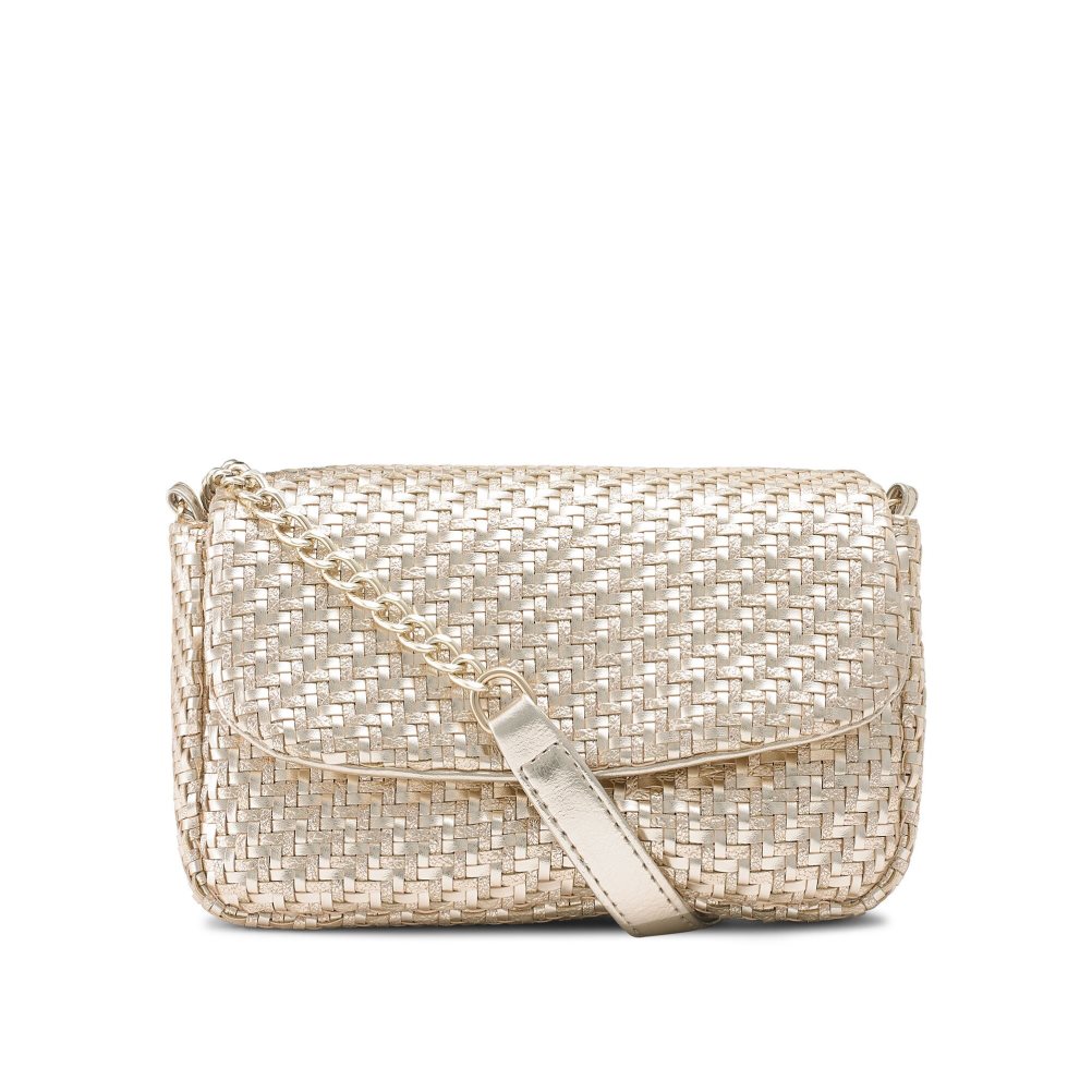 Russell & Bromley Liberty Woven Axelväska Dam Guld | SRNJD-0516