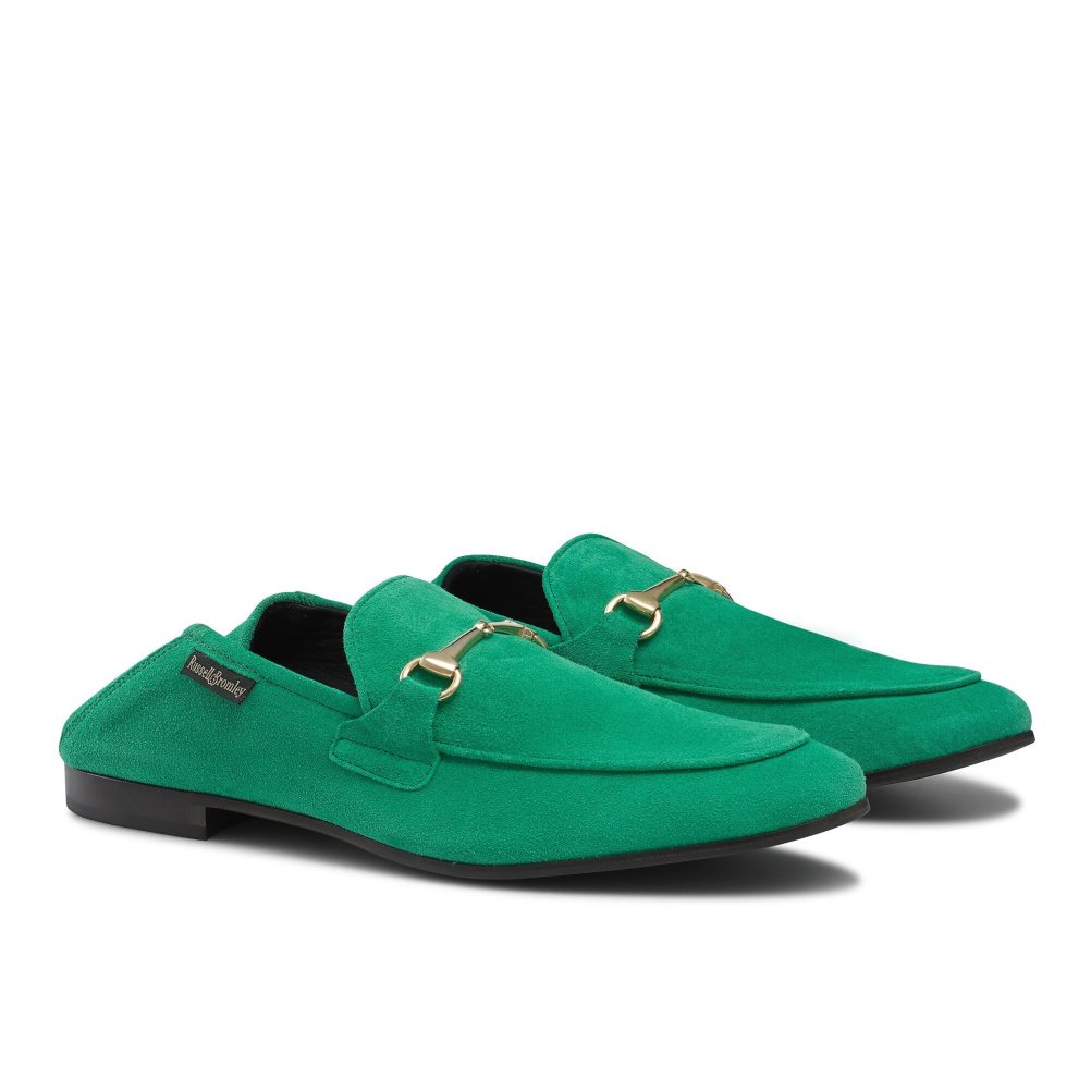 Russell & Bromley Loafer M Snaffle Formella Skor Herr Gröna | AHUGM-9641