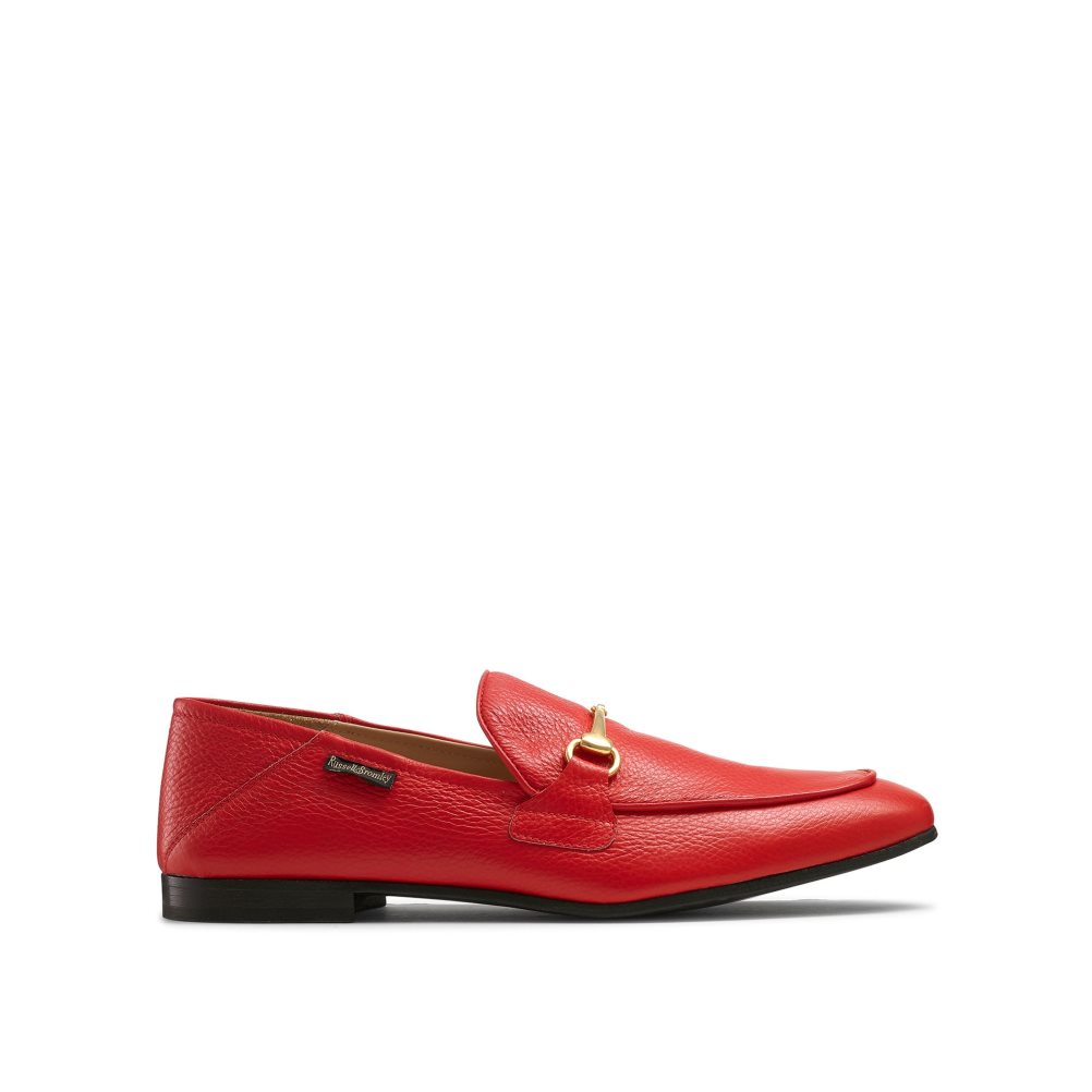 Russell & Bromley Loafer M Snaffle Formella Skor Herr Röda | QIGXO-1527