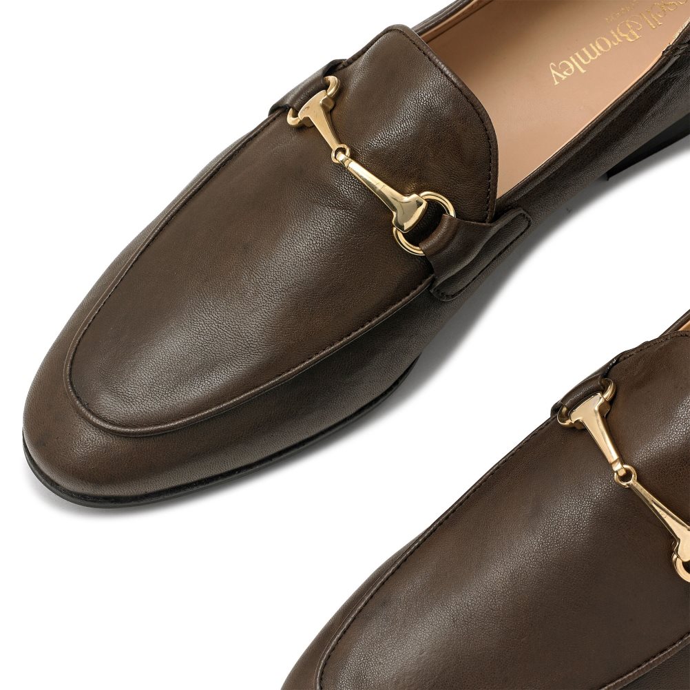 Russell & Bromley Loafer M Snaffle Formella Skor Herr Choklad | TVZEO-4352